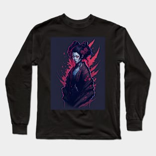 Ethereal Geisha Grace Long Sleeve T-Shirt